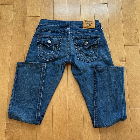 True Religion Billy Straight Leg Jeans in 25 - Picture 11 of 12
